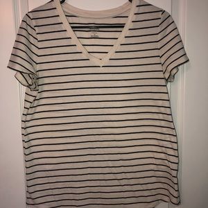 Black and White Stripped Top